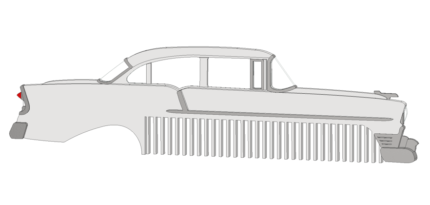 1956 4 Door Sedan 150 Comb