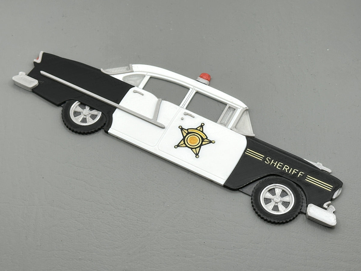 1955 210 4 Door Sedan Magnet: Police Car