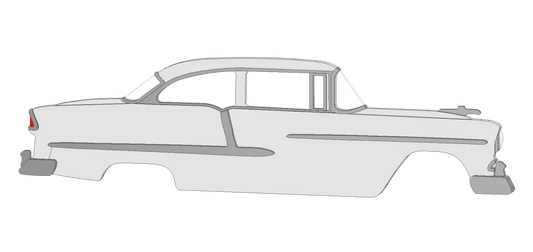 1955 2 Door Sedan BelAir Magnet