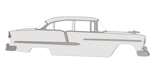 1955 4 Door Sedan BelAir Magnet