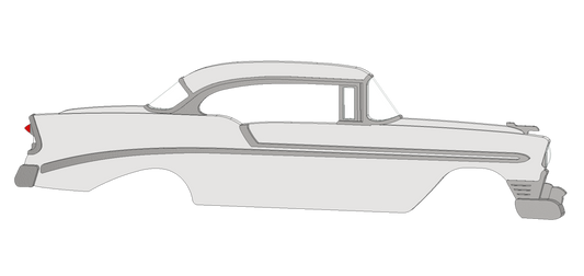 1956 2 Door Hardtop BelAir Magnet