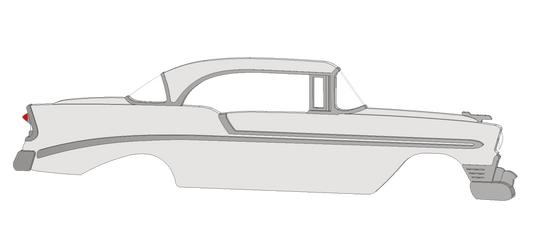 1956 4 Door Hardtop BelAir Magnet