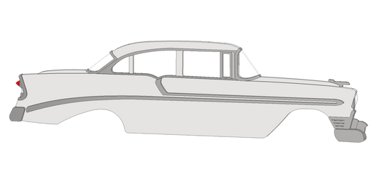 1956 4 Door Sedan BelAir Magnet