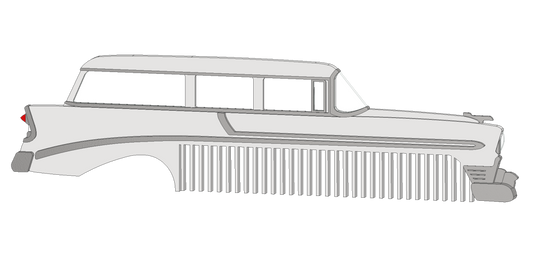 1956 4 Door Wagon BelAir Comb