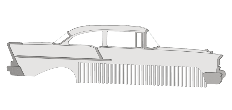 1957 2 Door Sedan 150 Comb