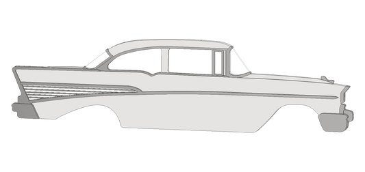 1957 2 Door Sedan BelAir Magnet