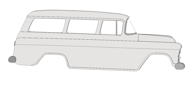 1957 Suburban Magnet