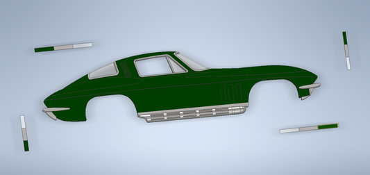 1965 Corvette Dark Green
