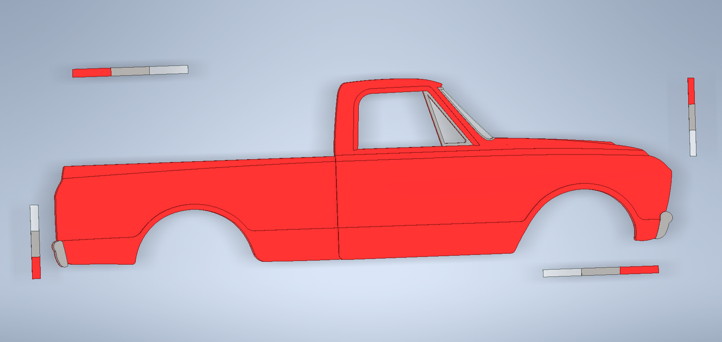 1968 C10 Red