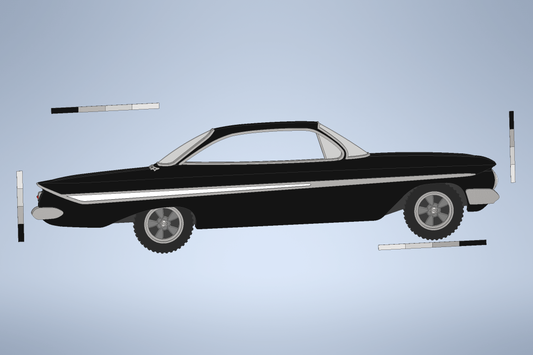 1961 Bubble Top (Black & White)